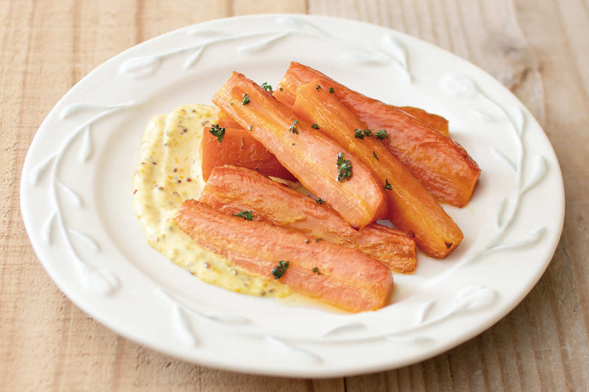 春人参のロースト