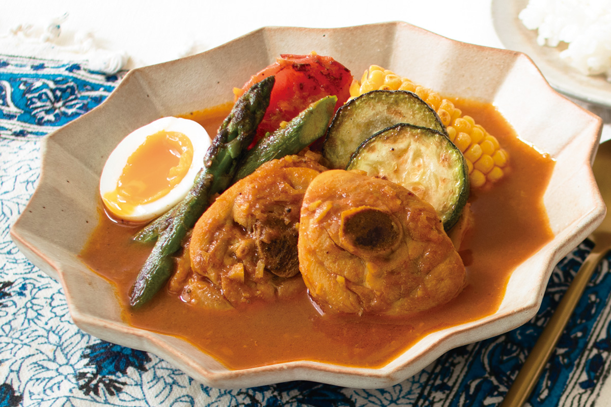 骨付鶏のスープカレー
