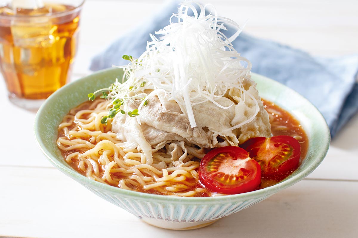 冷しゃぶトマトラーメン