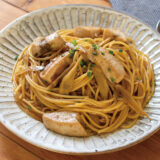 メカジキとごぼうの和風パスタ