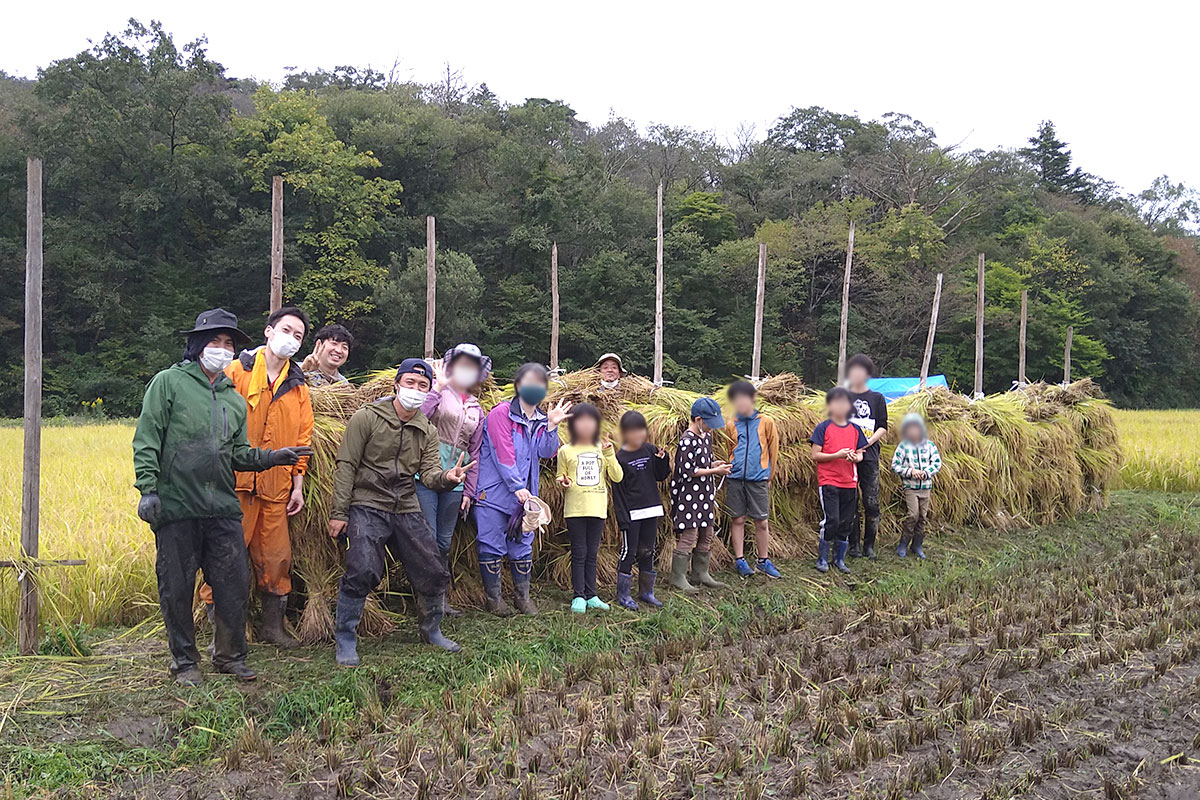 田んぼ一枚終了!お疲れ様でした。