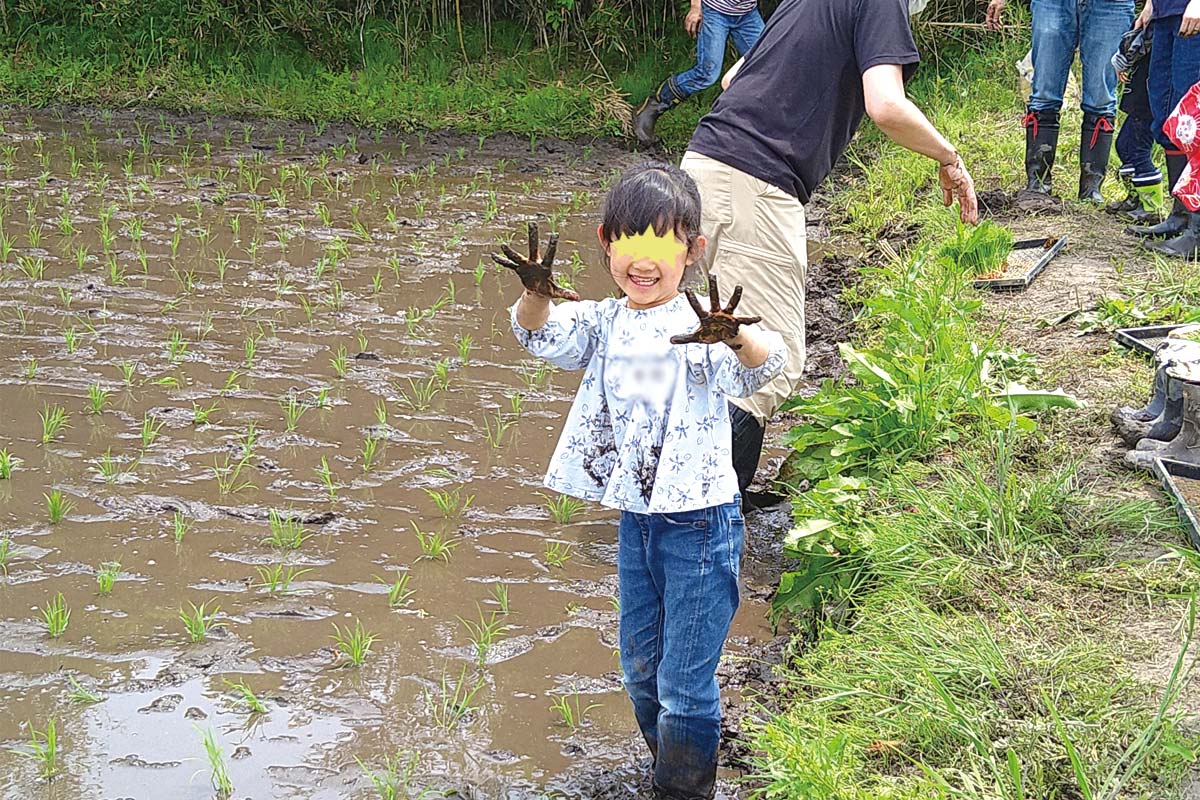 泥んこになって頑張りました☺♡