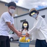 5/28 バケツ稲選手権 バケツ稲キットの受け渡し