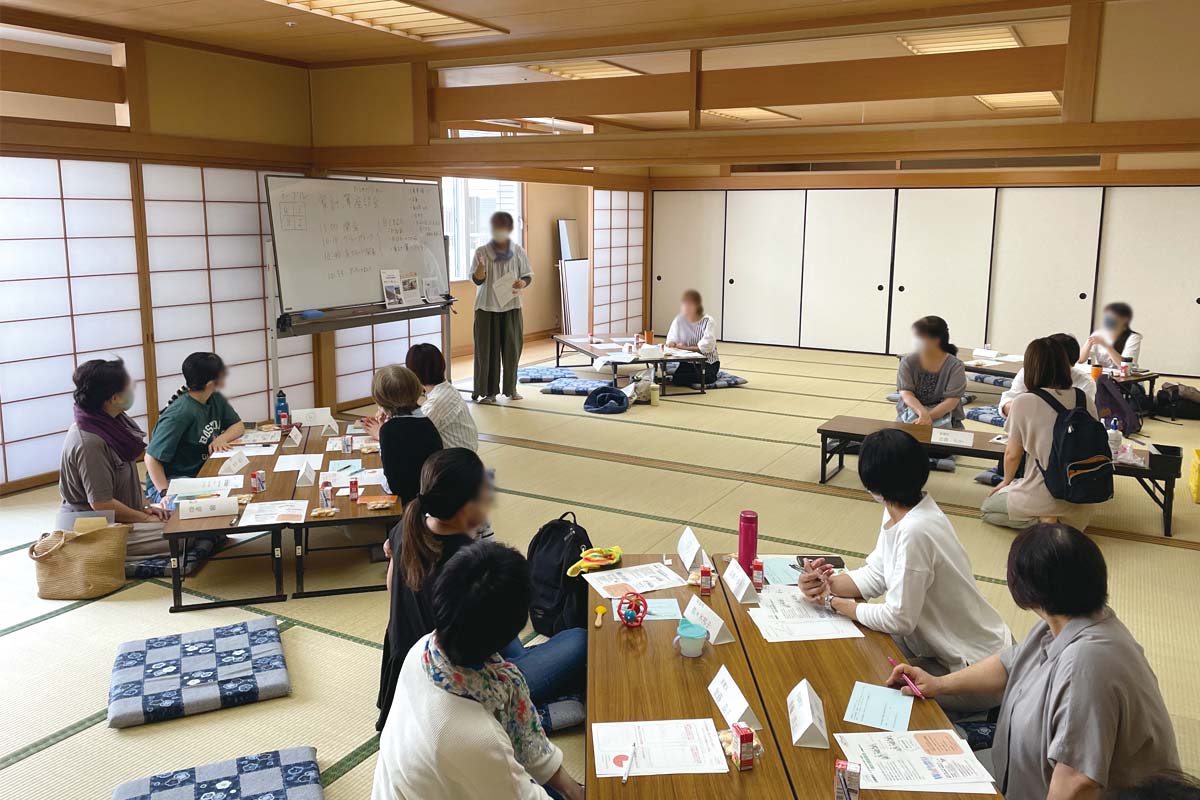 家計簿座談会の様子