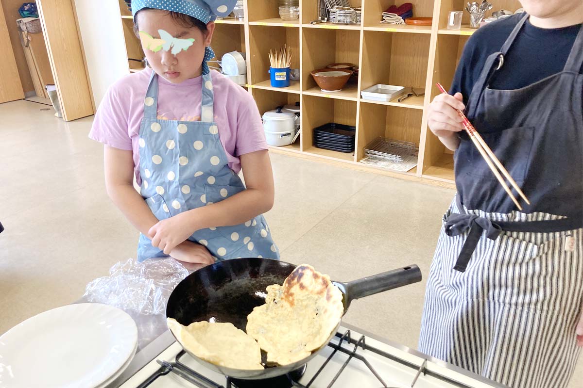 中華鍋でこんがり焼けました。おいしそう！