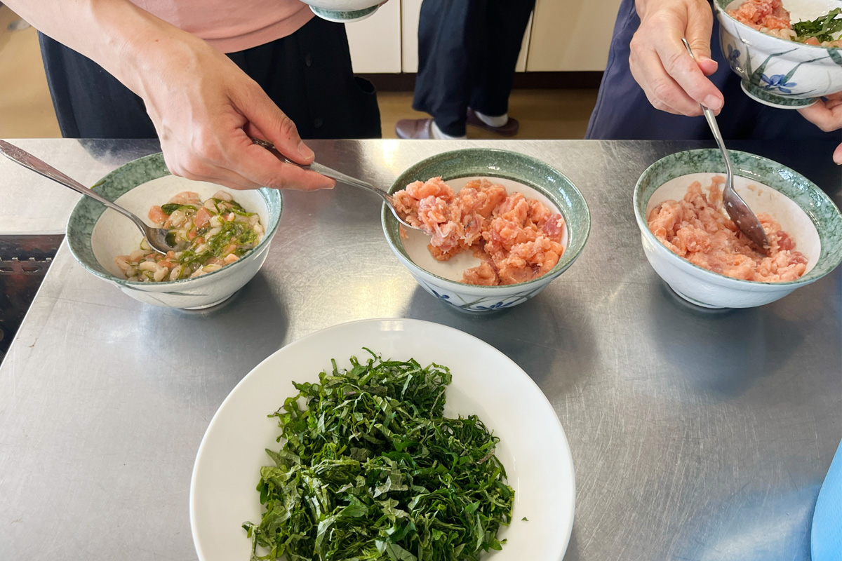 気になる具を食べ比べ