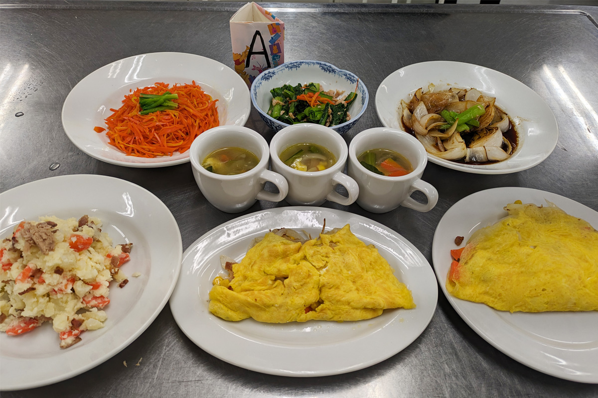 できあがったお料理(1)