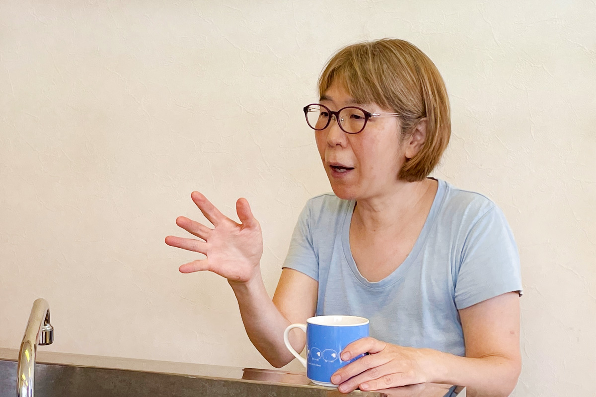 『趙さんの味』は母の味です。と語る李さん。