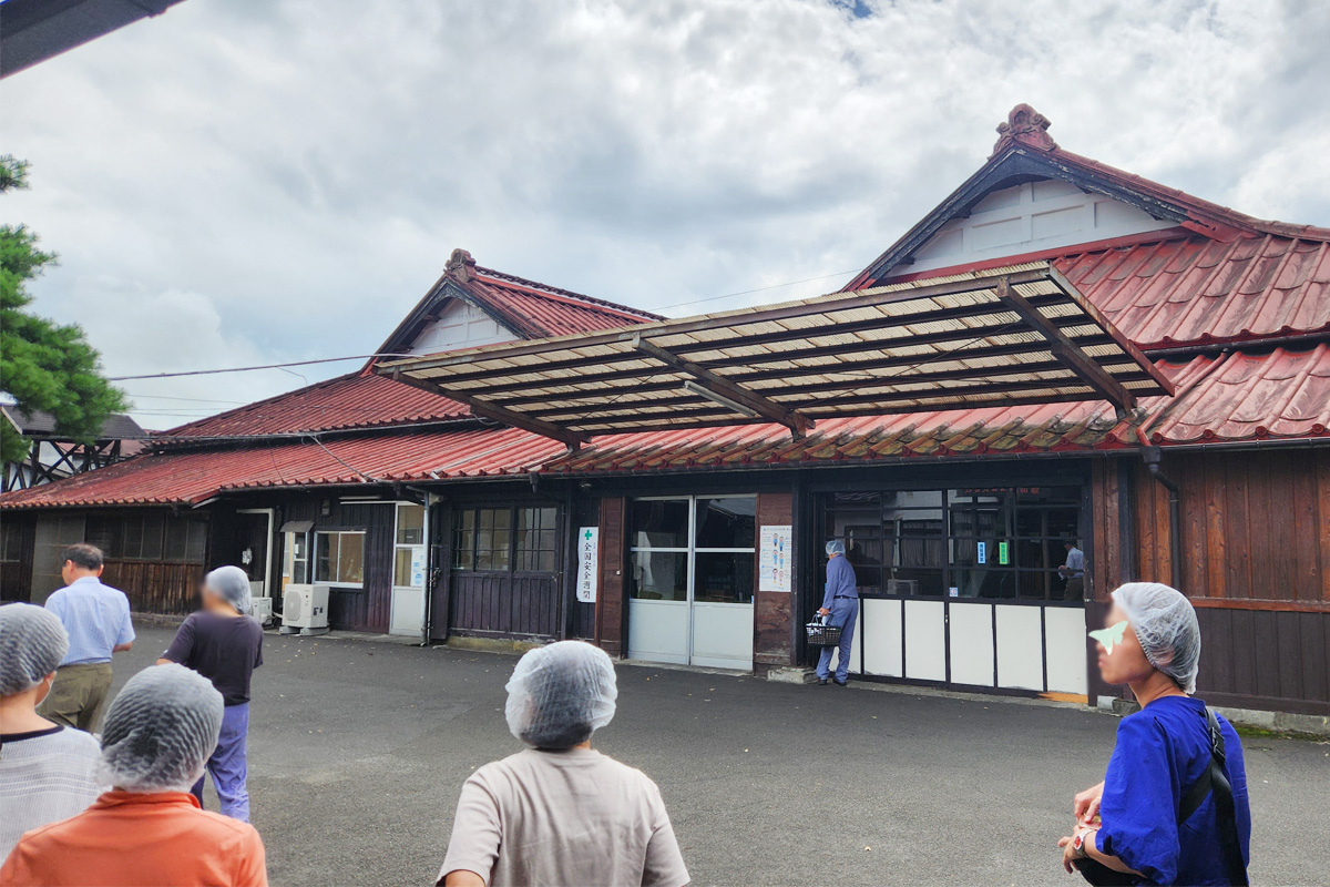 鎌田醤油さんの醤油と味噌の製造蔵
