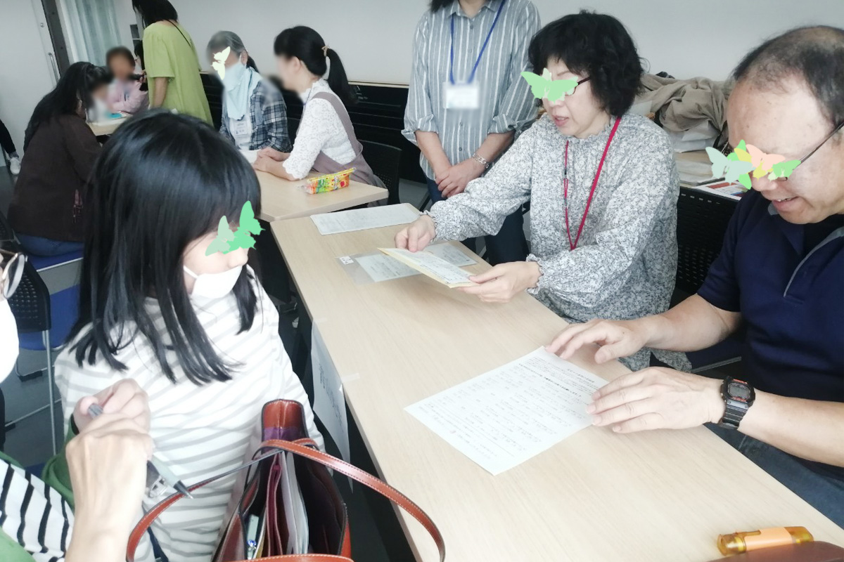 問診の様子
