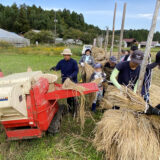 10/26 大郷交流田 脱穀