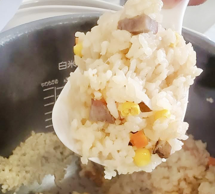 タレ活の炊き込みご飯