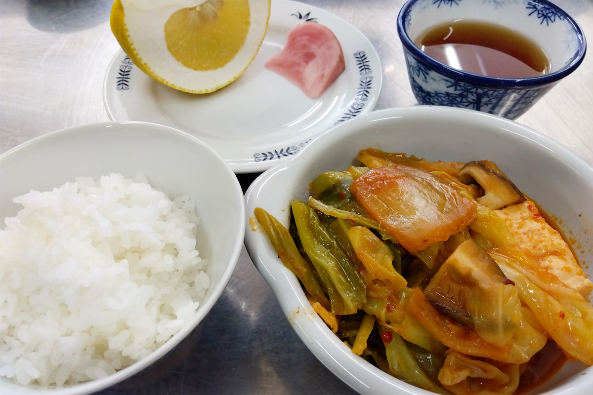 キムチ鍋おいし～い♪