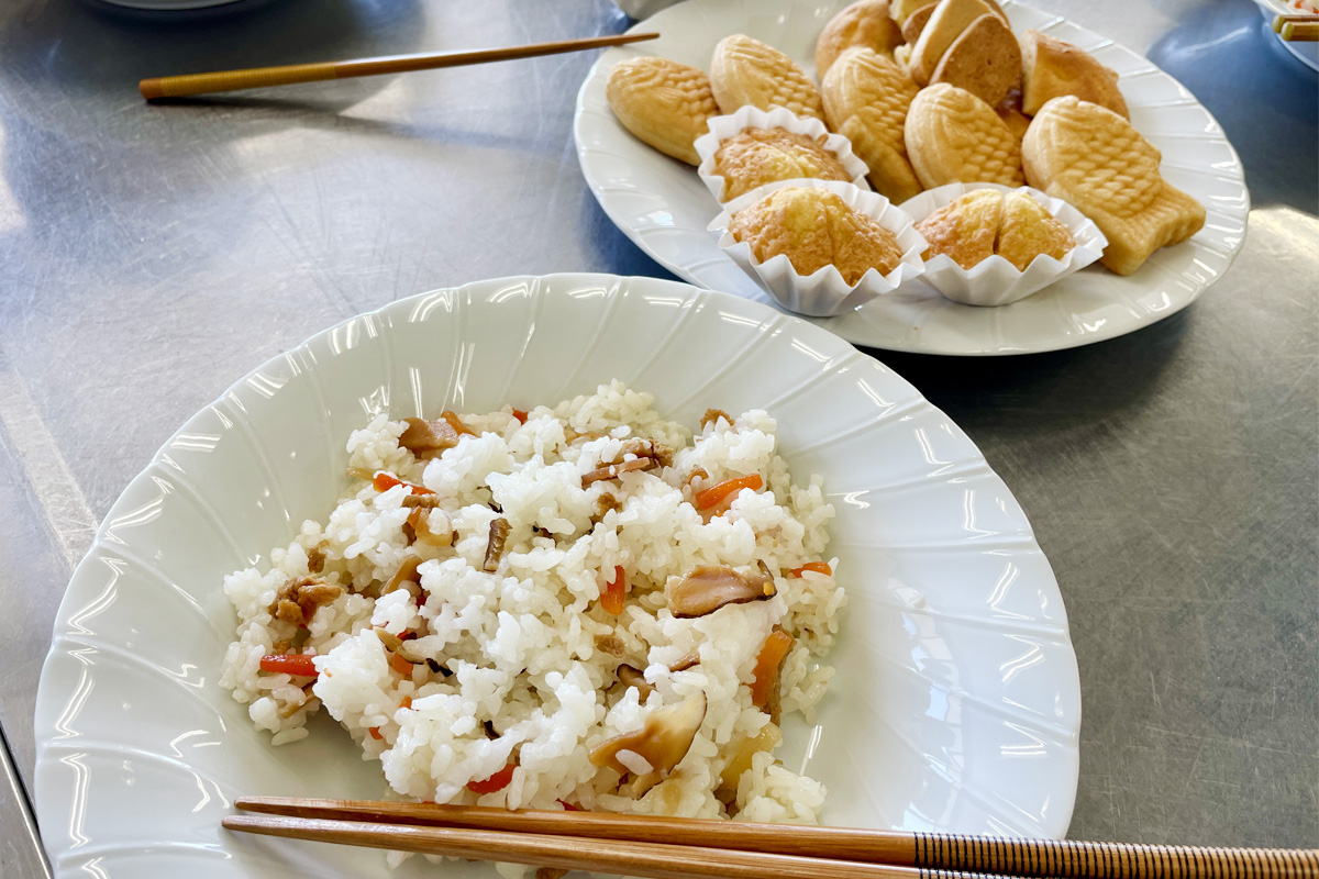おいしい試食つき♪