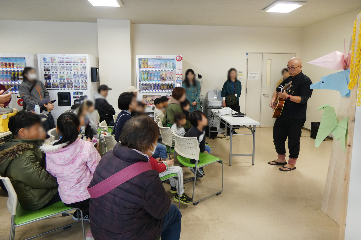 つっちー先生でみんな笑顔に