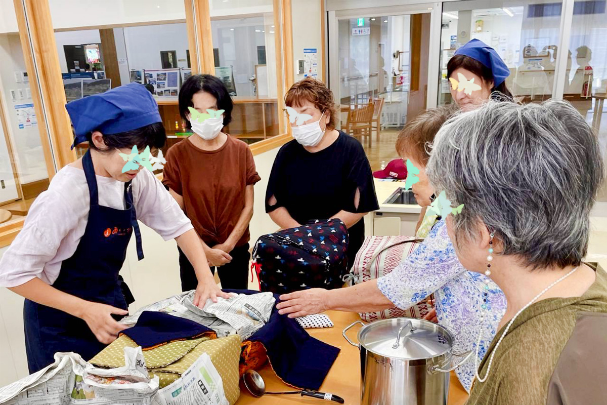 鍋布団でご飯が簡単に炊けることに感動