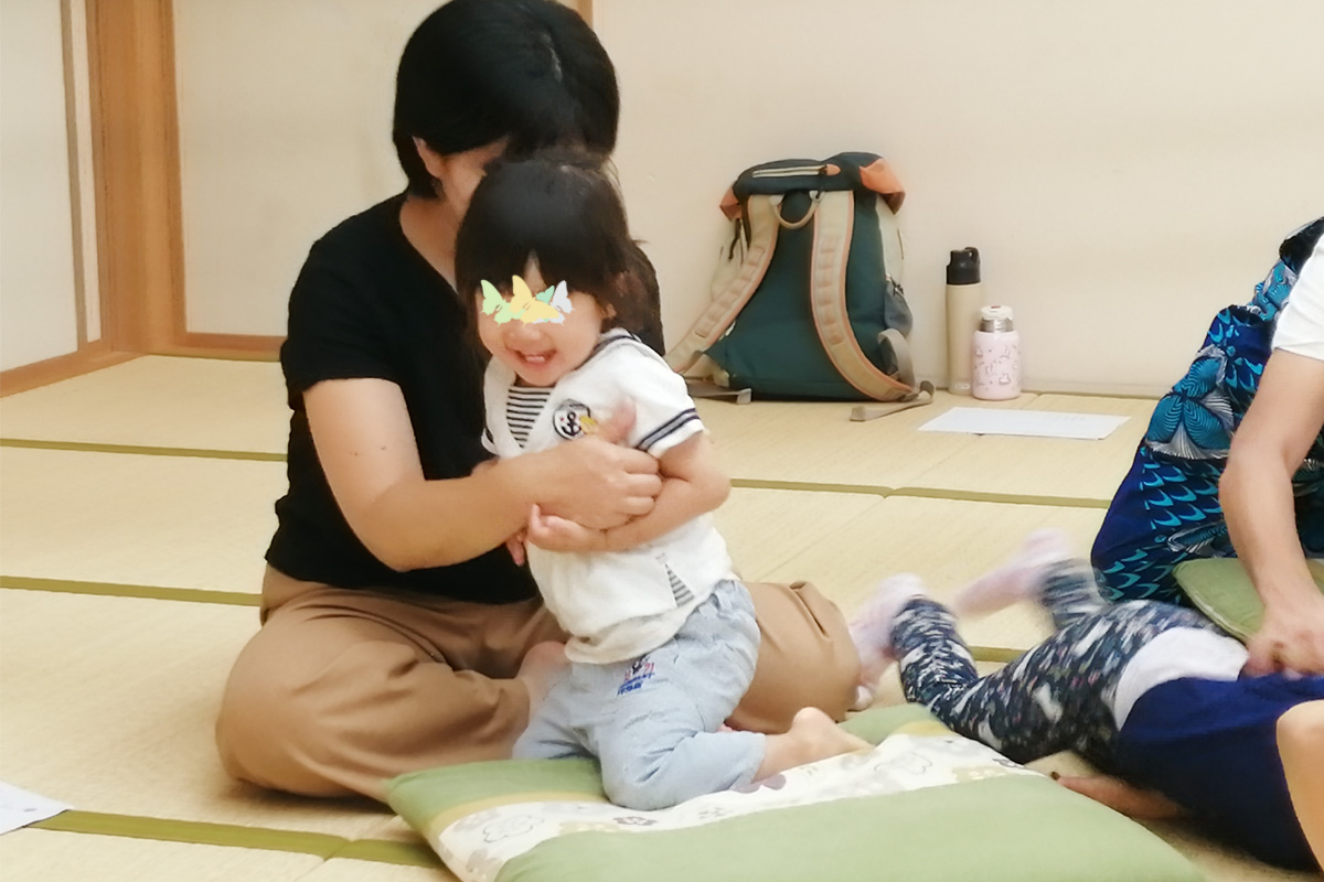 くすぐったーい