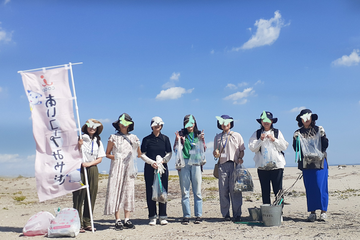 ごみ拾い後集合写真