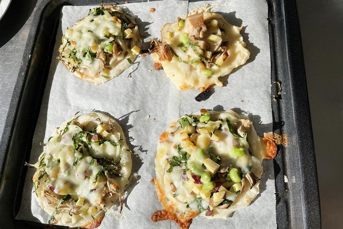 どれもおいしそう!トッピングはお好みの具材で