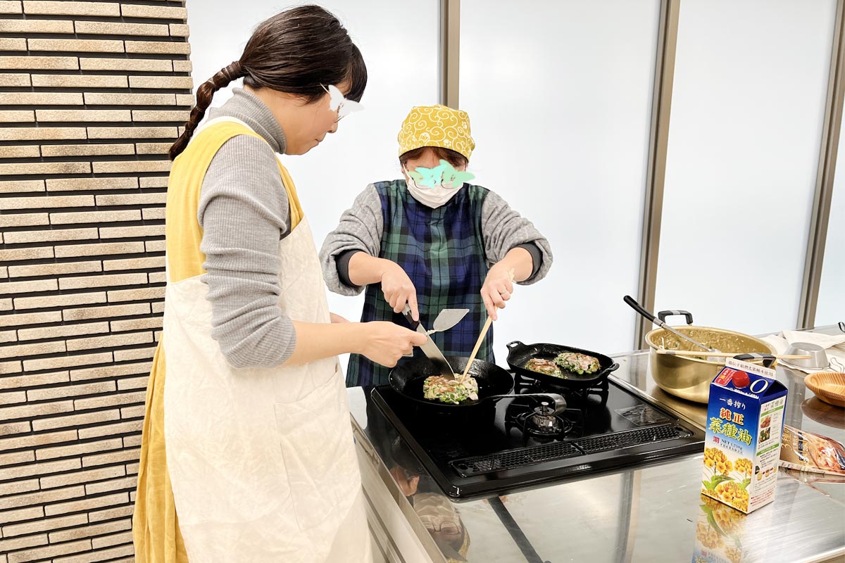 鉄フライパンを使う時はしっかり熱して