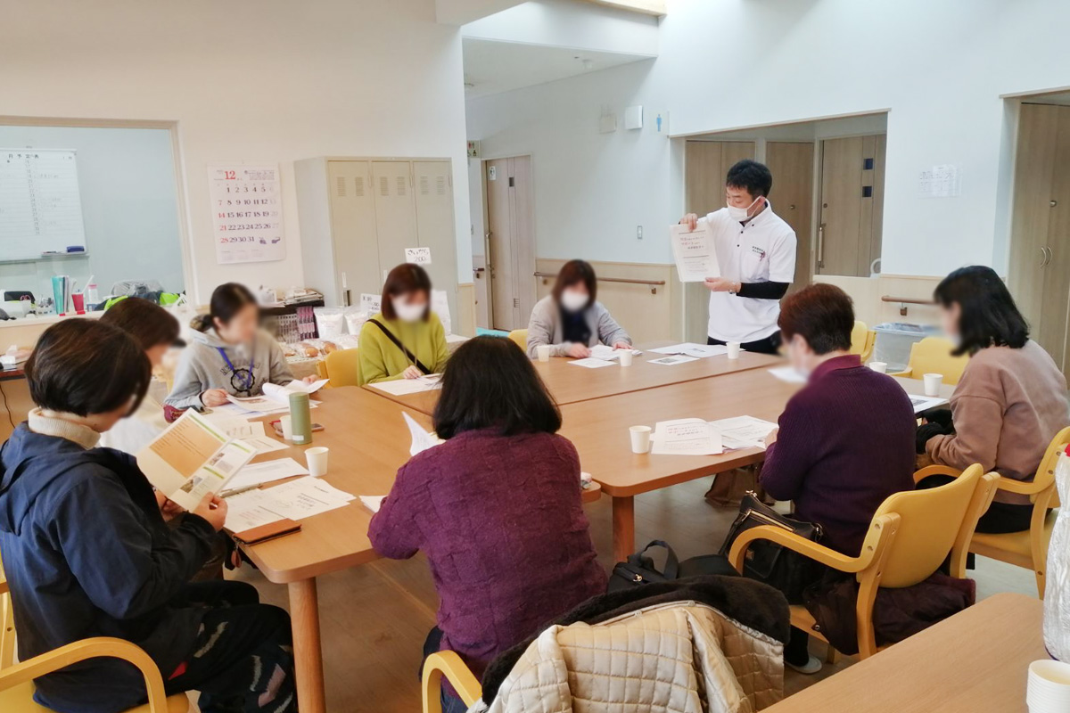 みんなの輪仲野谷理事長のお話