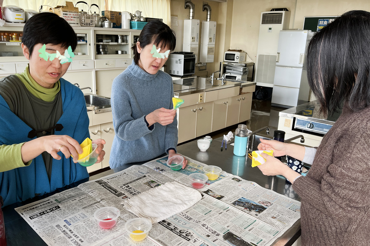 何パターンも試して楽しみます