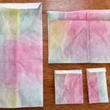 1/22 しおさい地区定例会 障子紙染め