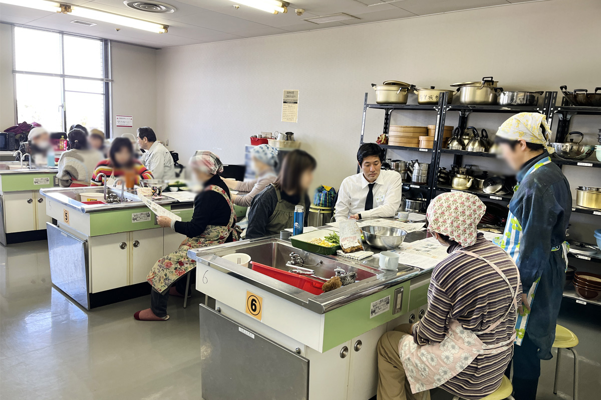 学んだことを発表する委員さん