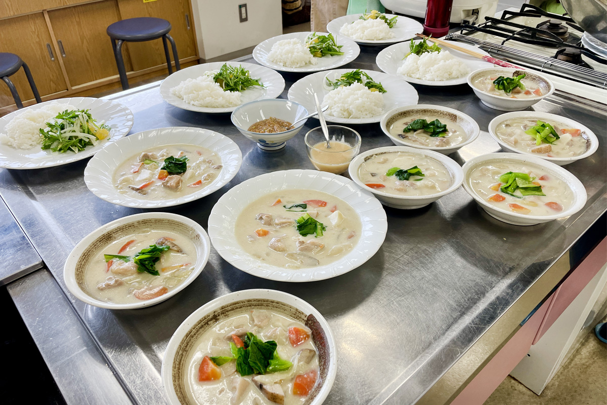 パッと見は洋風ですが、文字通りの「みそづくし」