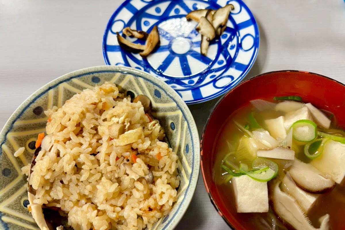 原木椎茸ランチ