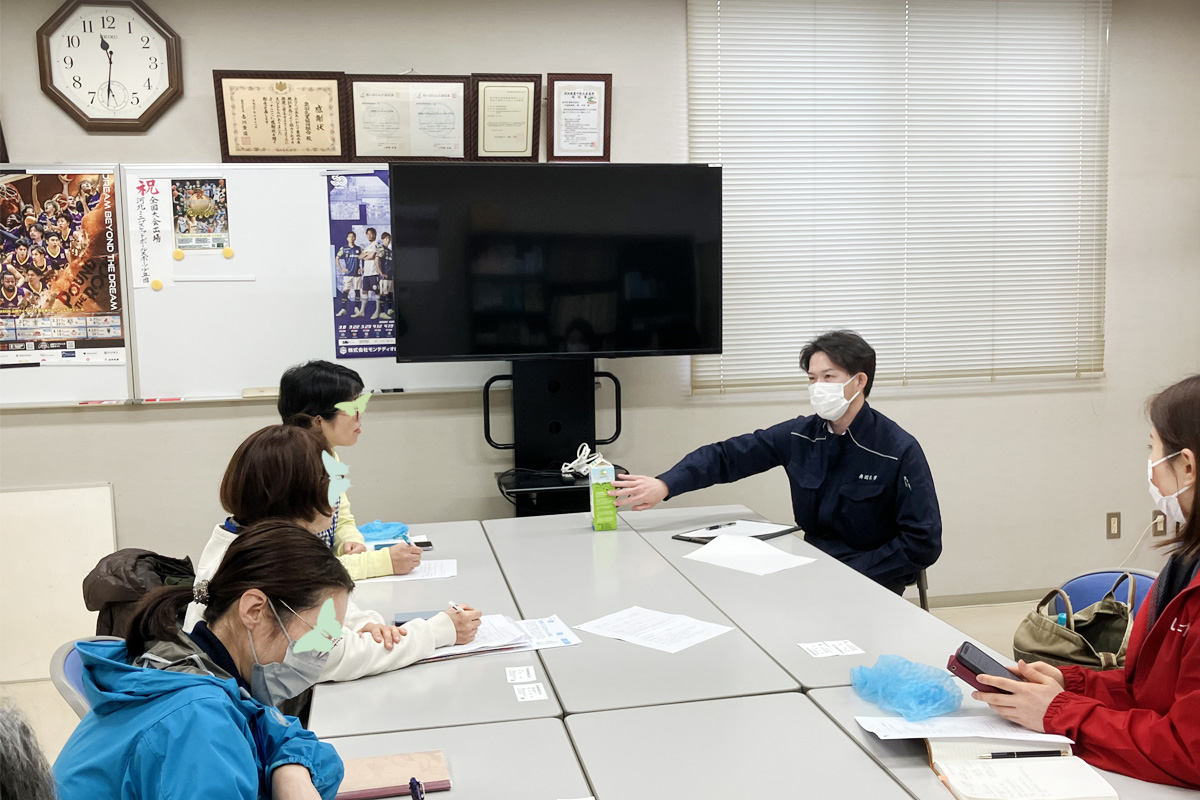 どんなことにも丁寧に回答してくれる井内さん