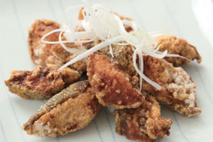 鮭の唐揚げ
