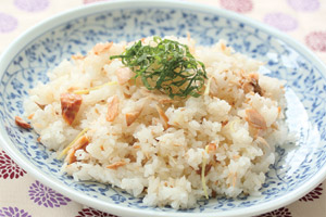 鮭のさっぱりご飯