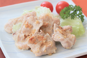 豚肉の蒸し焼き