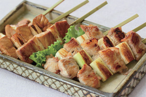 まぐろの串焼き（塩・タレ）