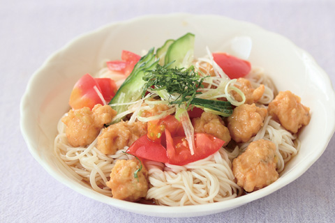 えびしんじょの夏そうめん