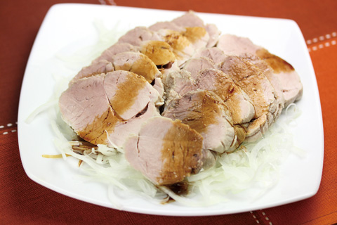 豚かたまりの簡単塩ゆで