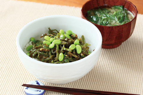ピー豆ごはん