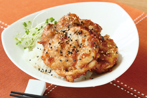 あまから味噌豚丼