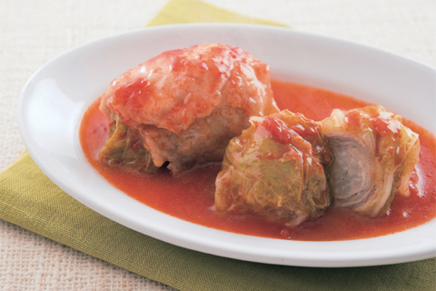 白菜の豚肉ロール