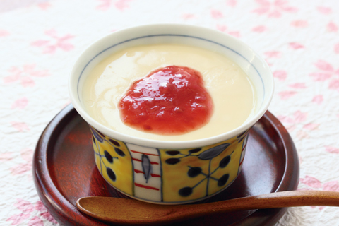 豆乳のふわとろ茶碗蒸し