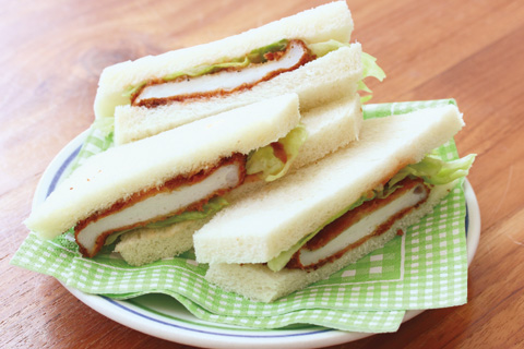 ソフトはんぺんのとんでもうまいサンドイッチ
