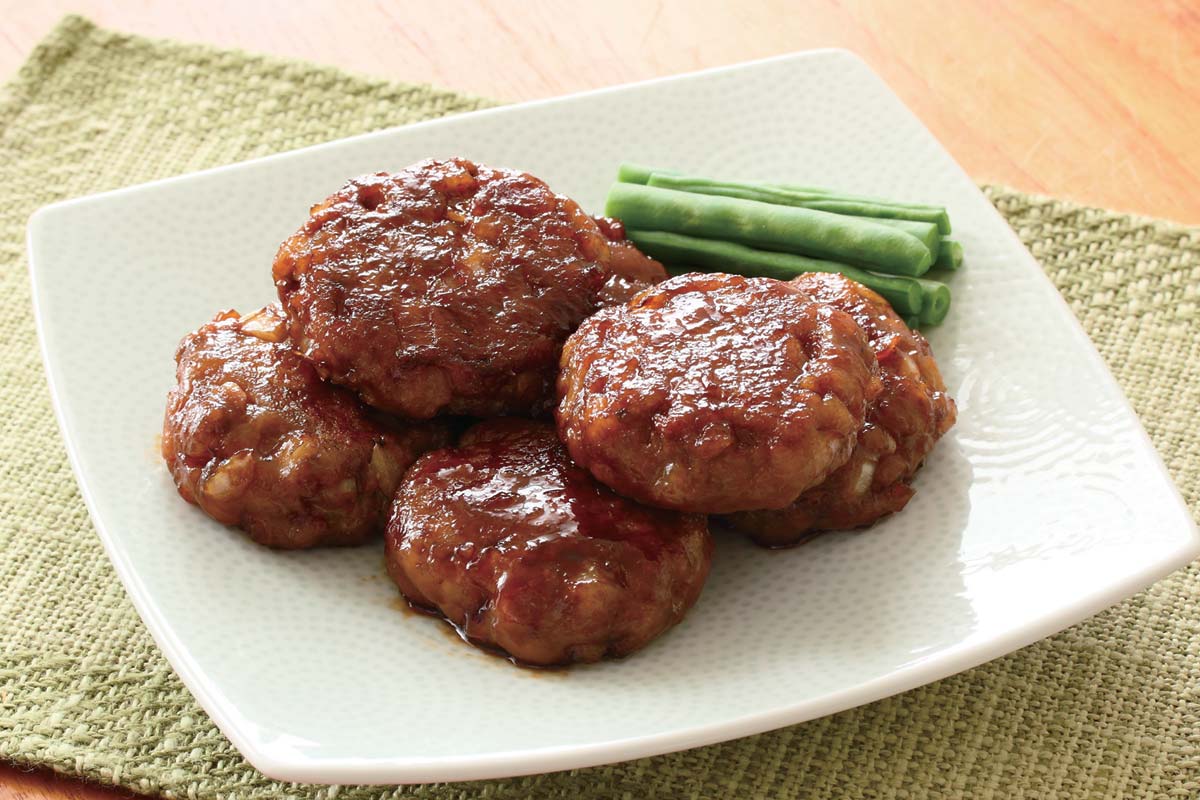 いわしの照り焼き団子