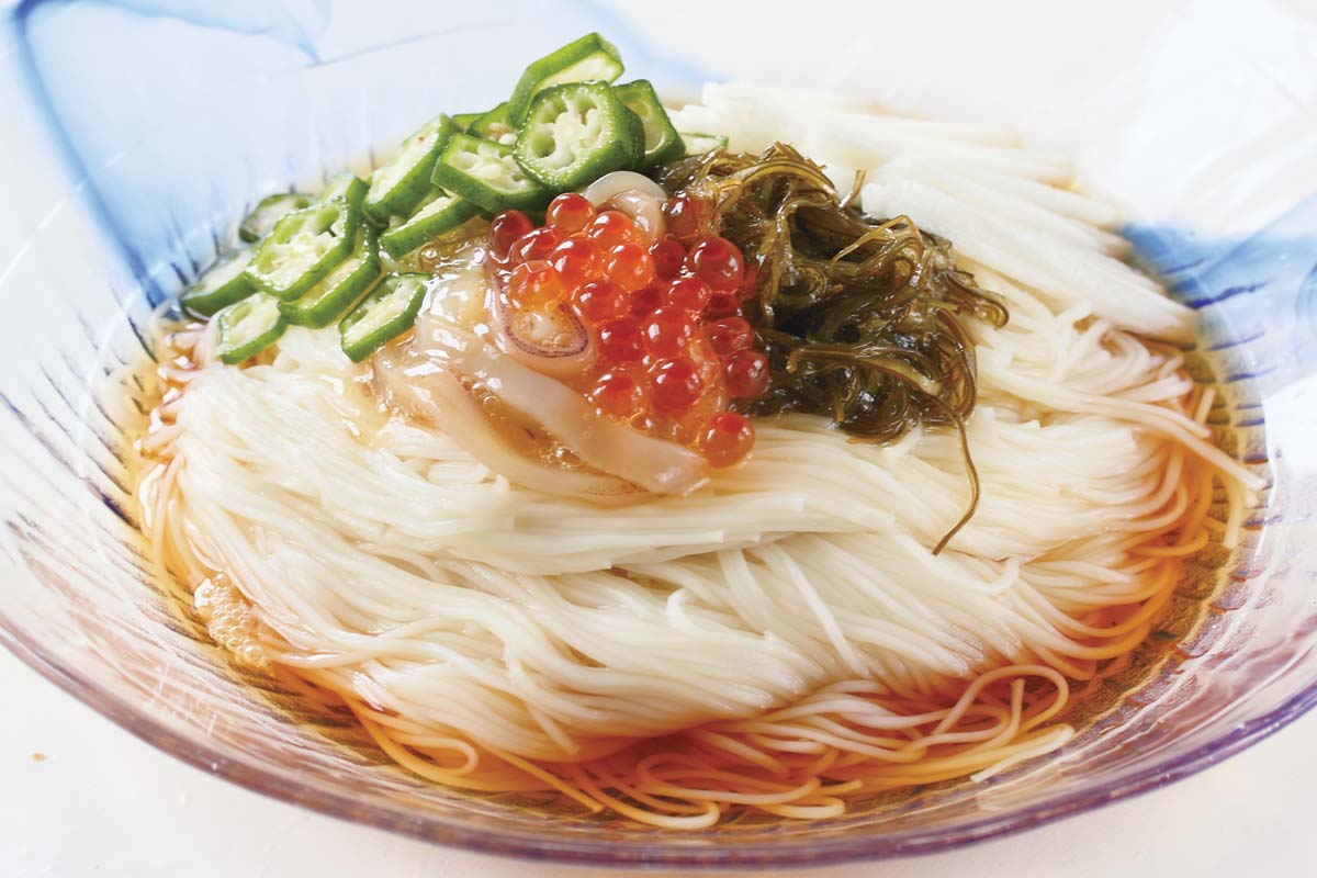 ネバネバそうめん