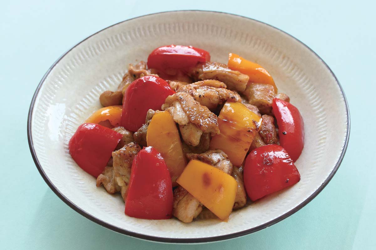 鶏肉のさっぱり焼き