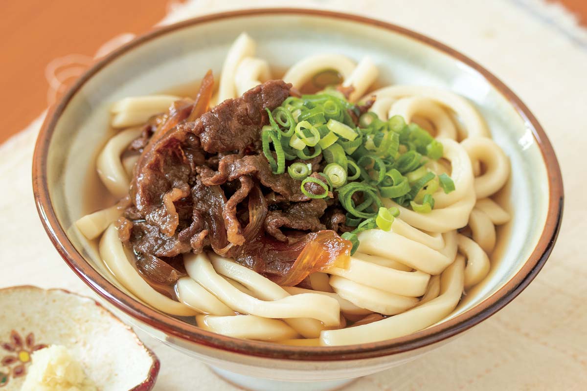 ごちそう肉うどん