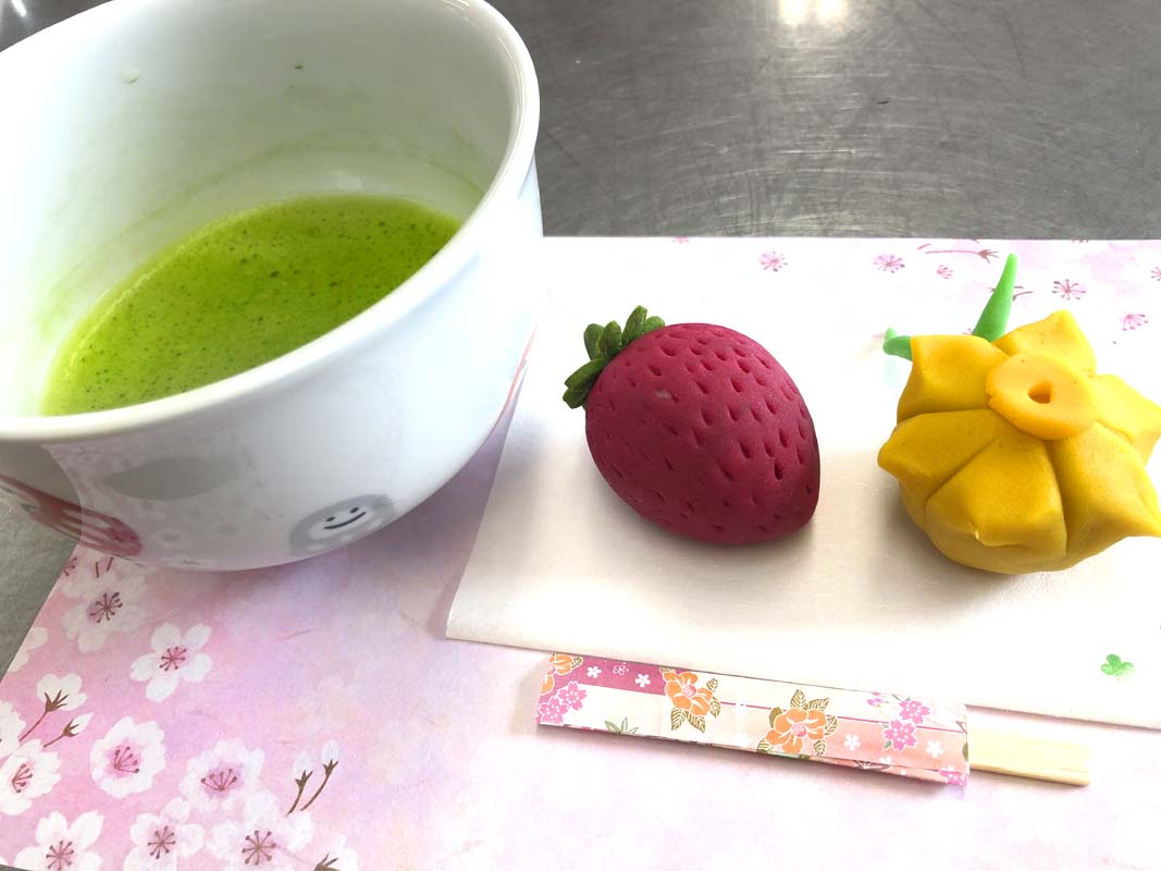 春のお茶席