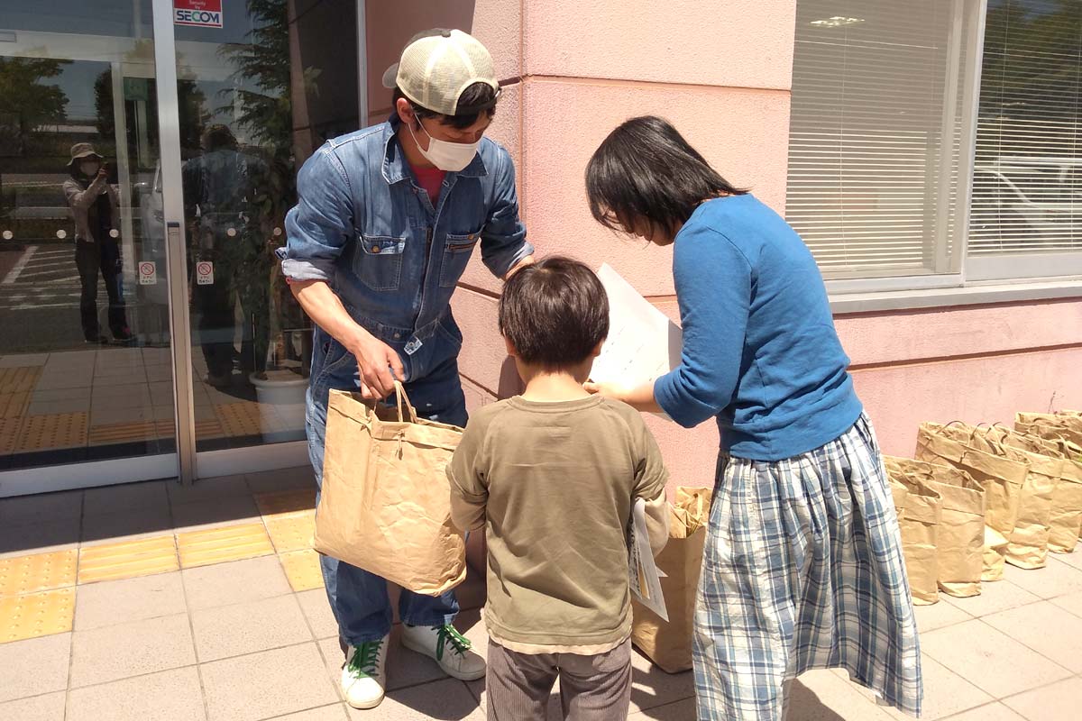 バケツ稲の成長の過程が楽しみですね