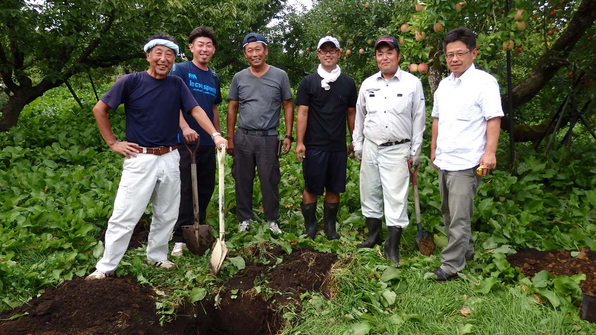 天童果実同志会と川田先生