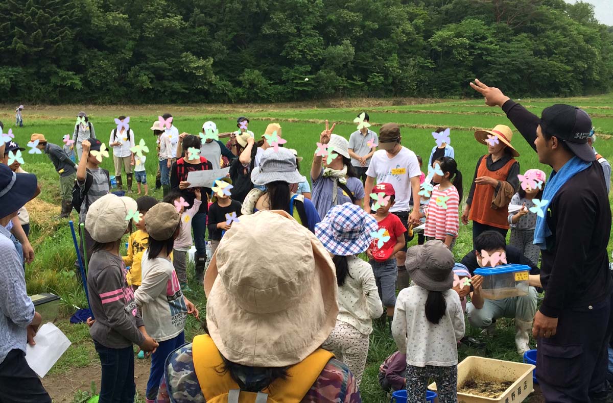 たくさんの種類の生きものをとった人、手を挙げて！